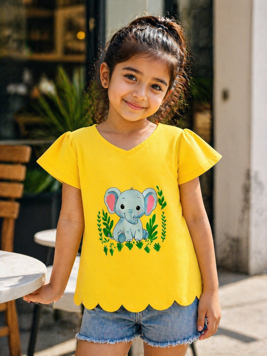 Handpainted Little Ellie Top