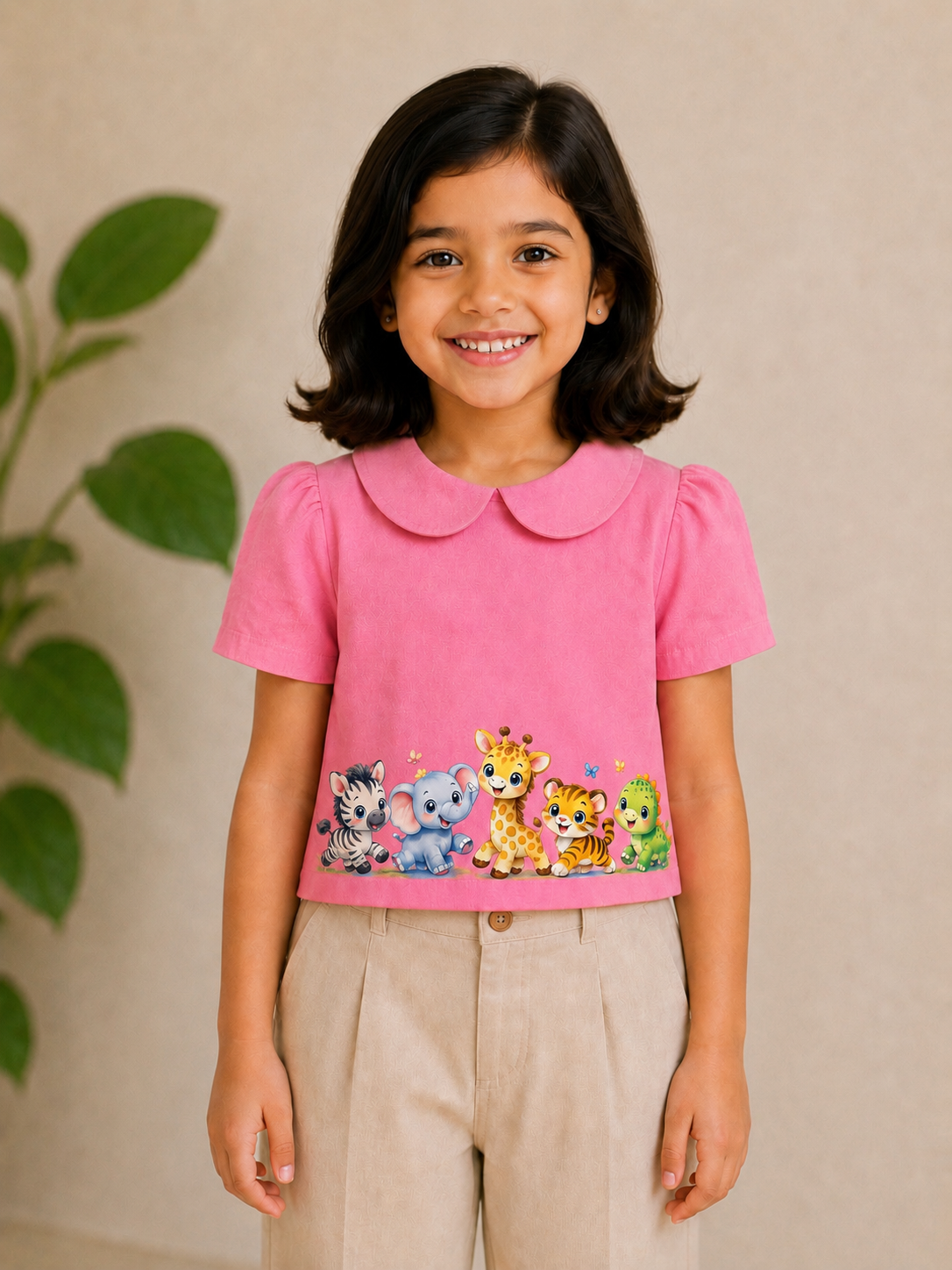 Baby Zoo Parade Crop Top
